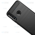 قاب محافظ ژله ای هواوی Fiber Carbon Rugged Armor Case For Huawei Y7p