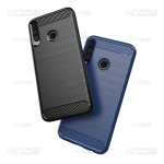 قاب محافظ ژله ای هواوی Fiber Carbon Rugged Armor Case For Huawei Y7p