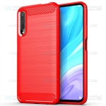 قاب محافظ ژله ای هواوی Fiber Carbon Rugged Armor Case For Huawei Y9s