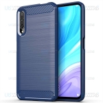 قاب محافظ ژله ای هواوی Fiber Carbon Rugged Armor Case For Huawei Y9s