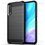 قاب محافظ ژله ای هواوی Fiber Carbon Rugged Armor Case For Huawei Y9s
