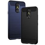 Fiber Carbon Rugged Armor Case For LG K40