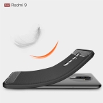 قاب محافظ ژله ای شیائومی Fiber Carbon Rugged Armor Case For Xiaomi Redmi 9