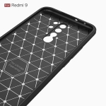 قاب محافظ ژله ای شیائومی Fiber Carbon Rugged Armor Case For Xiaomi Redmi 9