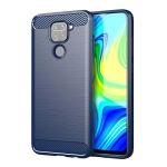 قاب محافظ ژله ای شیائومی Fiber Carbon Rugged Armor Case For Xiaomi Redmi Note 9 Redmi 10X 4G