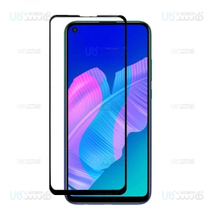 محافظ صفحه نمایش تمام چسب با پوشش کامل هواوی Full Glass Screen Protector For Huawei Y7p