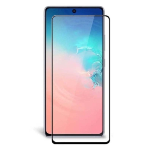 محافظ صفحه نمایش تمام چسب با پوشش کامل سامسونگ Full Glass Screen Protector For Samsung Galaxy S10 Lite 2020