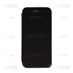 کیف محافظ چرمی ال جی Leather Standing Magnetic Cover For LG Q7