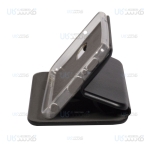 کیف محافظ چرمی ال جی Leather Standing Magnetic Cover For LG Q7