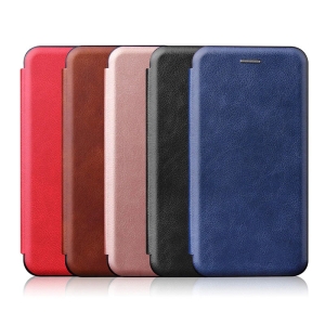 کیف محافظ چرمی موتورولا Leather Standing Magnetic Cover For Motorola Moto E5
