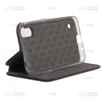 کیف محافظ چرمی سامسونگ Leather Standing Magnetic Cover For Samsung Galaxy A01