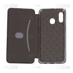 کیف محافظ چرمی سامسونگ Leather Standing Magnetic Cover For Samsung Galaxy A20e