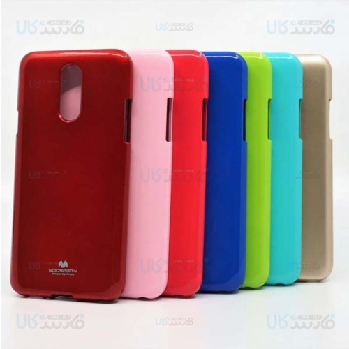 قاب محافظ ژله ای رنگی ال جی Mercury Goospery Jelly Case LG Q7