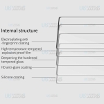 محافظ صفحه نمایش شیشه ای نیلکین سامسونگ Nillkin 3D DS+MAX Glass Samsung Galaxy Note 10 Plus