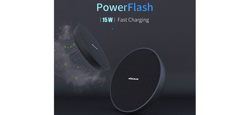 شارژر وایرلس سریع نیلکین Nillkin PowerFlash Classic Nylon Wireless Charger