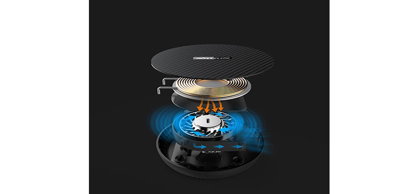 شارژر وایرلس سریع نیلکین Nillkin PowerFlash Classic Nylon Wireless Charger