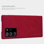 کیف محافظ چرمی نیلکین سامسونگ Nillkin Qin Case For Samsung Galaxy Note 20 Ultra