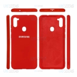 قاب محافظ سیلیکونی سامسونگ Silicone Case For Samsung Galaxy A11