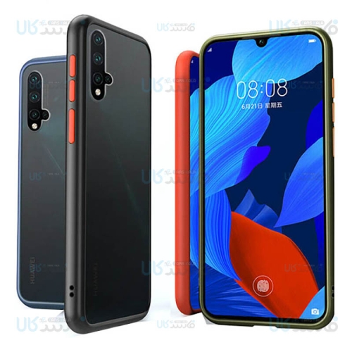 قاب محافظ هواوی Transparent Hybrid Case For Huawei Nova 5T / Honor 20