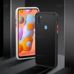 قاب محافظ سامسونگ Transparent Hybrid Case For Samsung Galaxy A11