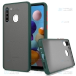 قاب محافظ سامسونگ Transparent Hybrid Case For Samsung Galaxy A21