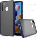 قاب محافظ سامسونگ Transparent Hybrid Case For Samsung Galaxy A21