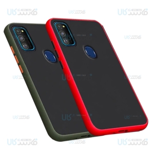 قاب محافظ سامسونگ Transparent Hybrid Case For Samsung Galaxy M21