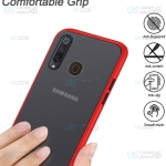 قاب محافظ سامسونگ Transparent Hybrid Case For Transparent Hybrid Case For Samsung Galaxy A20s