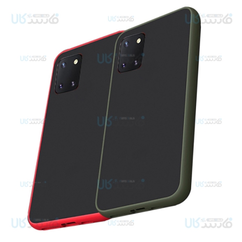قاب محافظ سامسونگ Transparent Hybrid Case For Samsung Galaxy Note 10 Lite