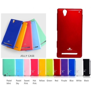 قاب محافظ ژله ای رنگی GOOSPERY MERCURY برای Sony Xperia T2 Ultra