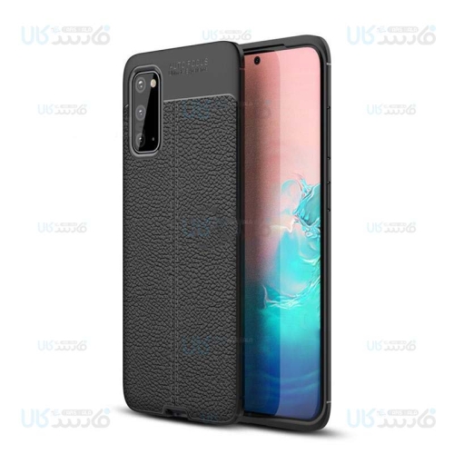 قاب ژله ای طرح چرم سامسونگ Auto Focus Jelly Case For Samsung Galaxy S20