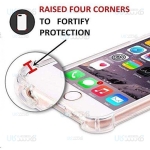 قاب محافظ ژله ای کپسول دار 5 گرمی اپل Clear Tpu Air Rubber Jelly Case For Apple iPhone 6 Plus / 6S Plus
