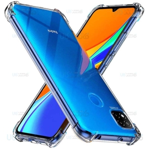 قاب محافظ ژله ای کپسول دار 5 گرمی شیائومی Clear Tpu Air Rubber Jelly Case For Xiaomi Redmi 9C