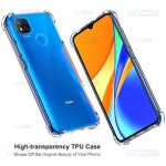 قاب محافظ ژله ای کپسول دار 5 گرمی شیائومی Clear Tpu Air Rubber Jelly Case For Xiaomi Redmi 9C