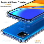 قاب محافظ ژله ای کپسول دار 5 گرمی شیائومی Clear Tpu Air Rubber Jelly Case For Xiaomi Redmi 9C