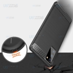 قاب محافظ ژله ای سامسونگ Fiber Carbon Rugged Armor Case For Samsung Galaxy Note 20
