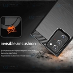 قاب محافظ ژله ای سامسونگ Fiber Carbon Rugged Armor Case For Samsung Galaxy Note 20 Ultra