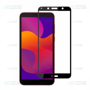 محافظ صفحه نمایش تمام چسب با پوشش کامل هواوی Full Glass Screen Protector For Huawei Honor 9s