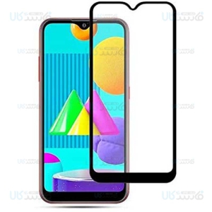 محافظ صفحه نمایش تمام چسب با پوشش کامل سامسونگ Full Glass Screen Protector For Samsung Galaxy M01