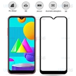 محافظ صفحه نمایش تمام چسب با پوشش کامل سامسونگ Full Glass Screen Protector For Samsung Galaxy M01