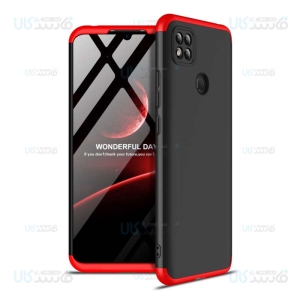 قاب محافظ با پوشش 360 درجه شیائومی GKK Color Full Cover For Xiaomi Redmi 9C