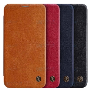 کیف محافظ چرمی نیلکین اپل Nillkin Qin Case For Apple iPhone 12