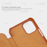 کیف محافظ چرمی نیلکین اپل Nillkin Qin Case For Apple iPhone 12