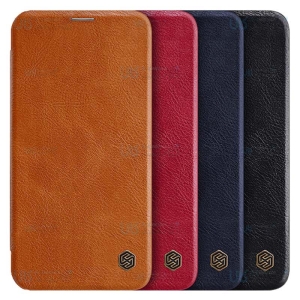 کیف محافظ چرمی نیلکین اپل Nillkin Qin Case For Apple iPhone 12 Pro Max