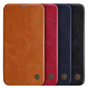 کیف محافظ چرمی نیلکین اپل Nillkin Qin Case For Apple iPhone 12 Pro