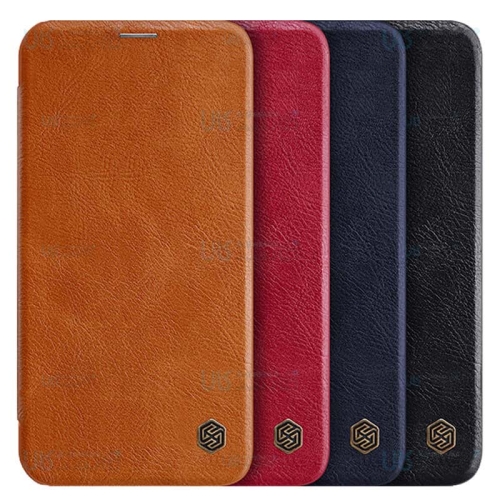کیف محافظ چرمی نیلکین اپل Nillkin Qin Case For Apple iPhone 12 Pro / iPhone 12 Max