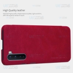 کیف محافظ چرمی نیلکین وان پلاس Nillkin Qin Case For OnePlus Nord