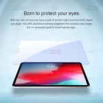 محافظ صفحه شیشه ای نیلکین آیپد Nillkin V+ anti blue light glass Apple iPad Pro 12.9 2020 iPad Pro 12.9 2018