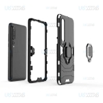 قاب محافظ ضد ضربه انگشتی شیائومی Ring Holder Iron Man Armor Case Xiaomi Mi 10 / Mi 10 Pro