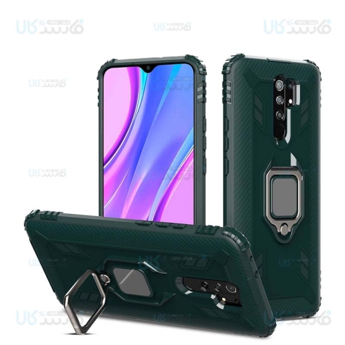 قاب محافظ ضد ضربه انگشتی شیائومی Ring Military Grade Protection Case Xiaomi Redmi 9